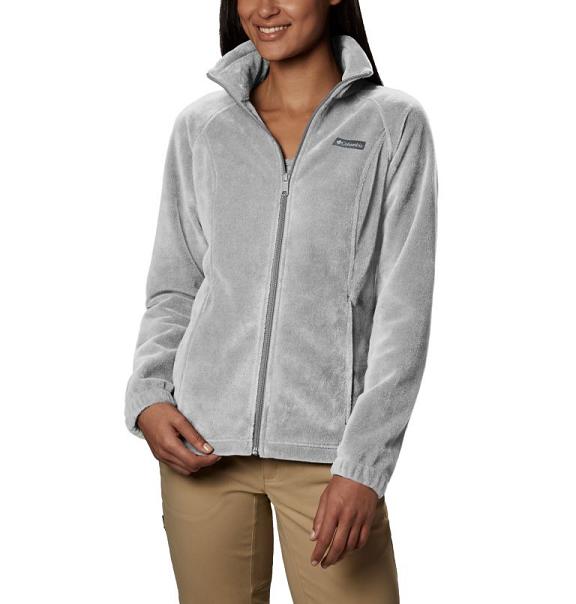 Columbia Benton Springs Fleece Jacket Grey For Women's NZ63587 New Zealand